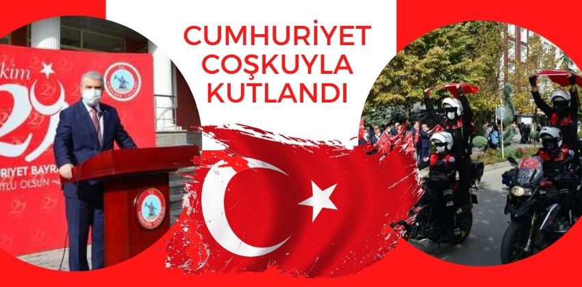 CUMHURİYET COŞKUYLA KUTLANDI !!